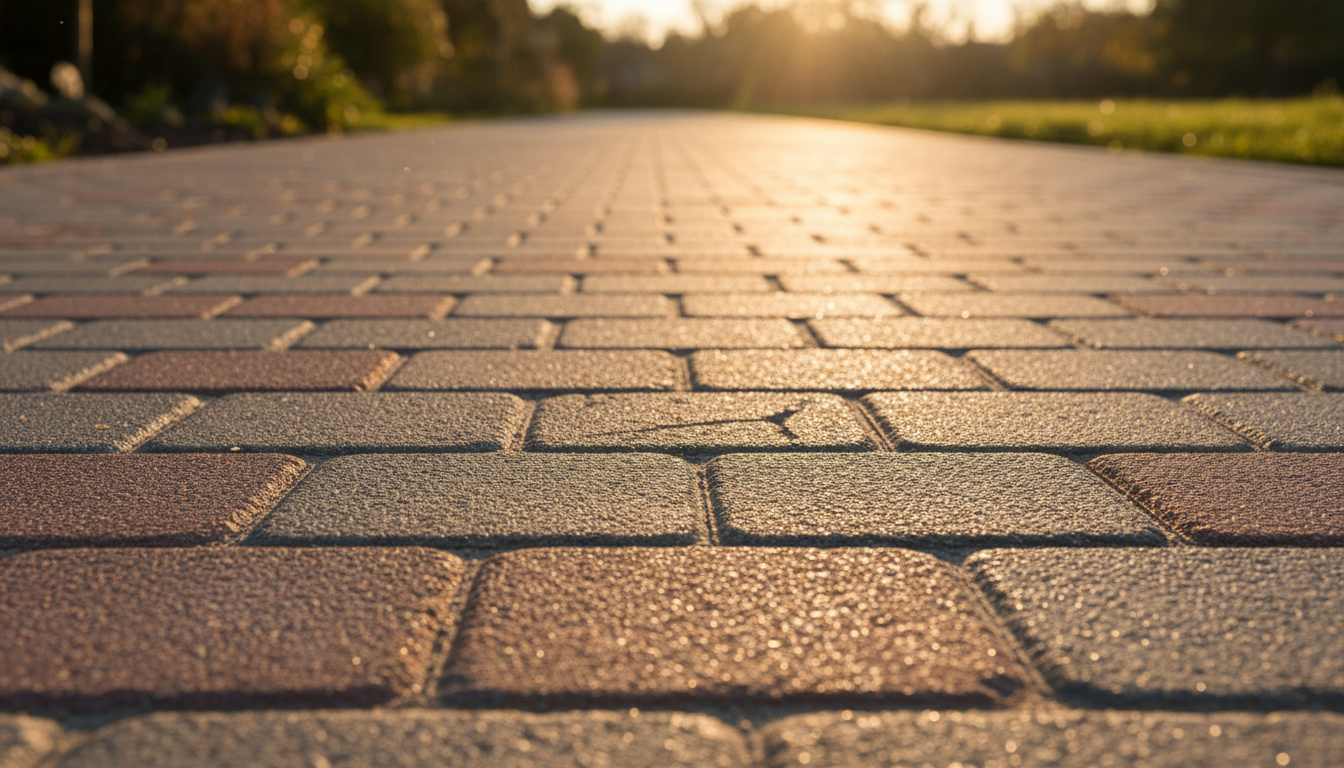 découvrez comment utiliser la résine pour entretenir et améliorer l'apparence de vos pavés autobloquants, en assurant durabilité et esthétique.