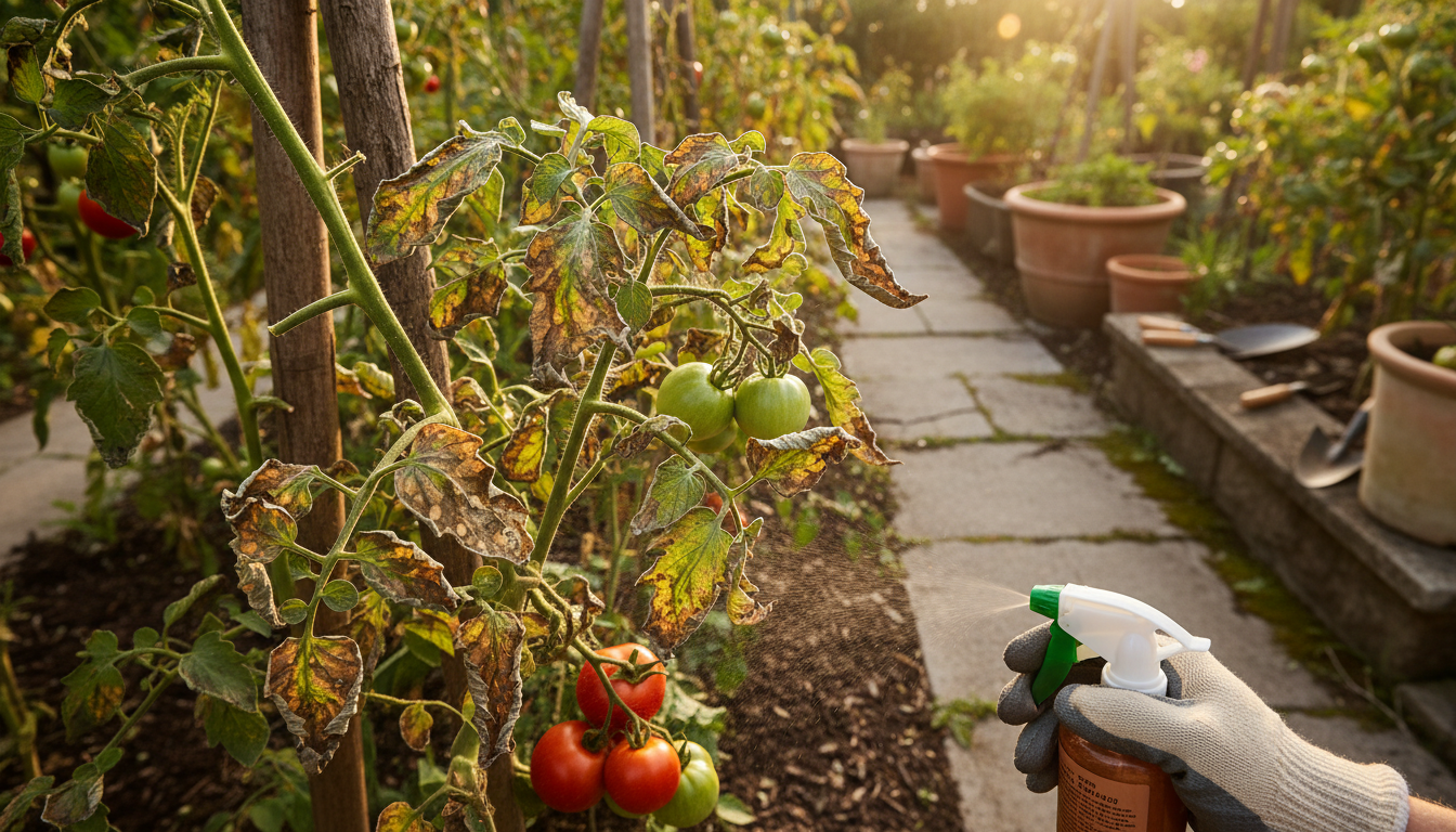 découvrez comment identifier et traiter efficacement le mildiou sur tomate, une maladie courante qui menace vos plantations. conseils pratiques et solutions pour protéger vos plants.
