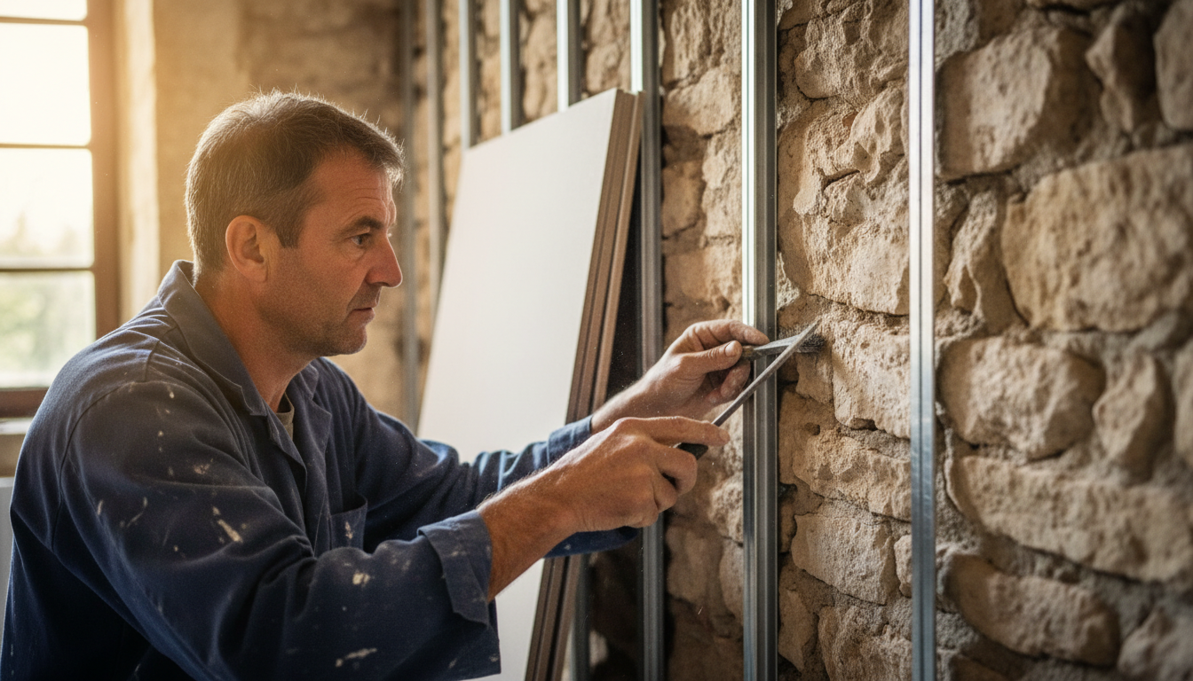 Poser du placo sur un mur ancien guide pratique — free download