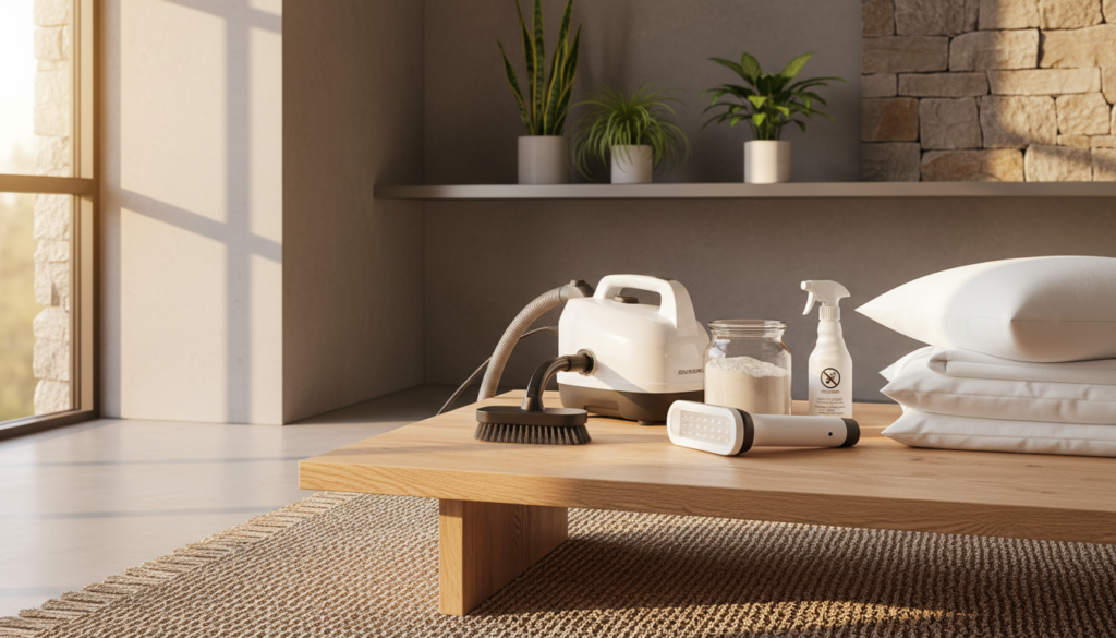 découvrez des méthodes efficaces pour éliminer les mites de poussière de votre maison et protéger votre intérieur de ces nuisibles.