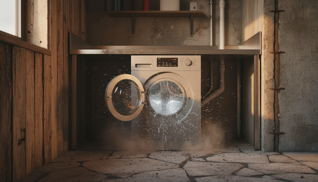 découvrez pourquoi votre machine à laver fait un bruit de marteau piqueur et comment résoudre ce problème pour retrouver un fonctionnement silencieux et efficace.