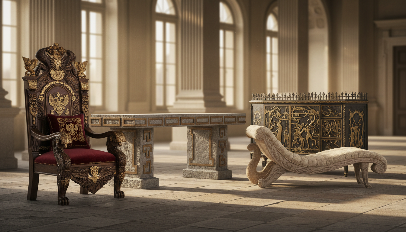 découvrez l'histoire fascinante des meubles de catherine la grande, entre héritage historique, mythe et réalité, et plongez dans l'univers unique du xviiie siècle russe.