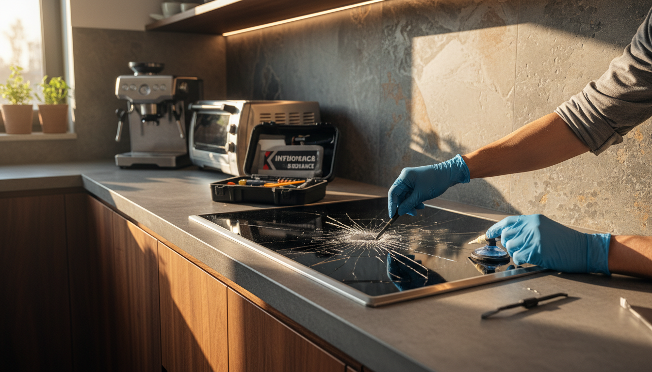découvrez comment réparer une plaque à induction fendue, les options d'assurance disponibles et les conseils d'utilisation pour éviter les dommages.
