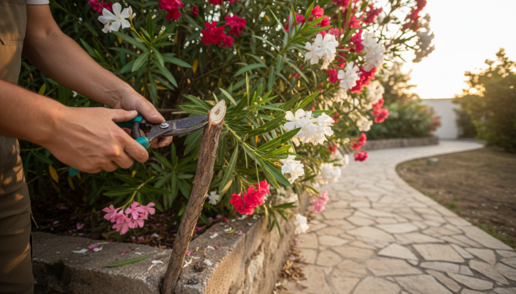 découvrez comment tailler un laurier-rose efficacement : la période idéale, les techniques à adopter et les précautions à prendre pour un arbuste sain et fleurissant.