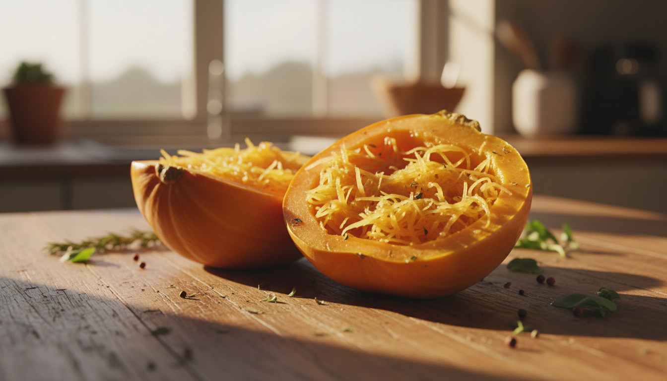 découvrez la recette de la courge spaghetti carbonara, une version légère et gourmande du classique italien, idéale pour un repas savoureux et équilibré.