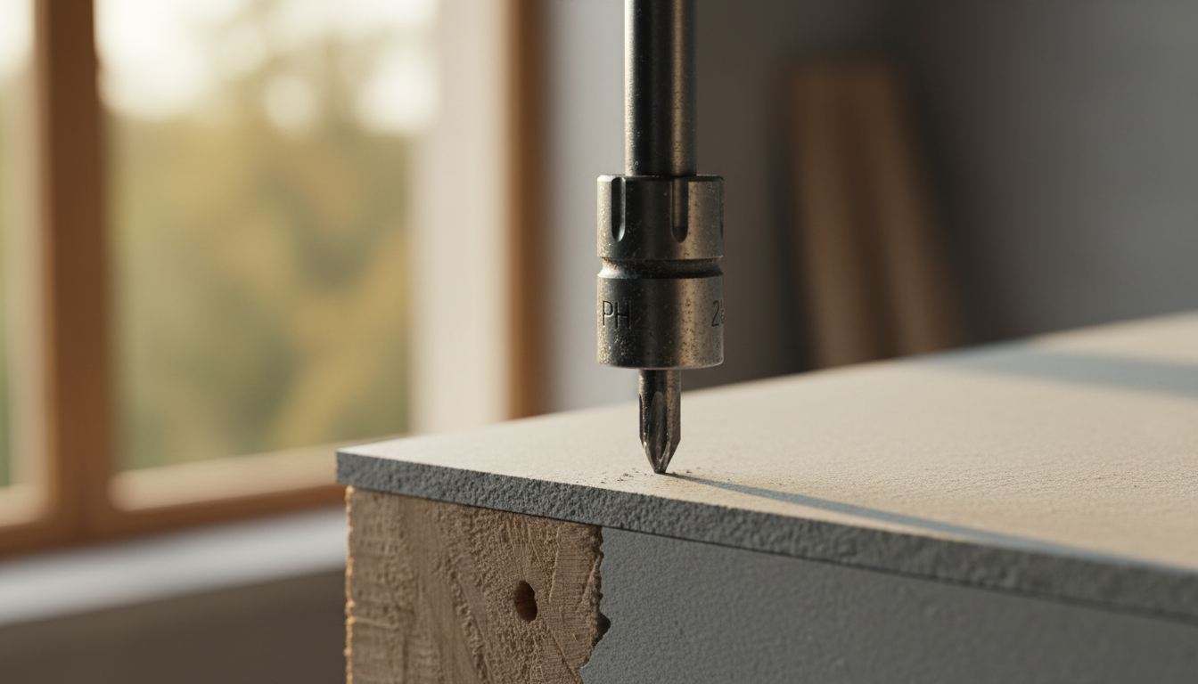 découvrez comment choisir le bon embout visseuse placo pour éviter de percer le carton et garantir un travail précis et efficace.