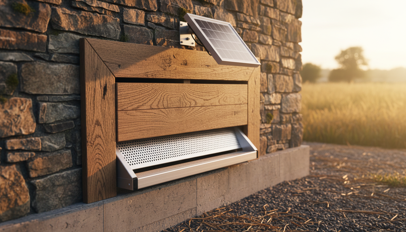 découvrez comment installer une porte automatique solaire pour poulailler et profitez de ses nombreux avantages pour sécuriser et automatiser l'accès de vos poules.