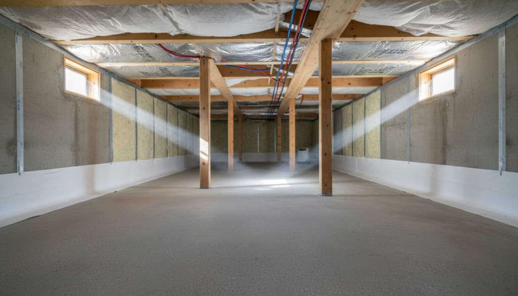 découvrez notre comparatif des meilleures solutions d'isolation pour vide sanitaire afin d'améliorer le confort thermique et économiser de l'énergie dans votre maison.