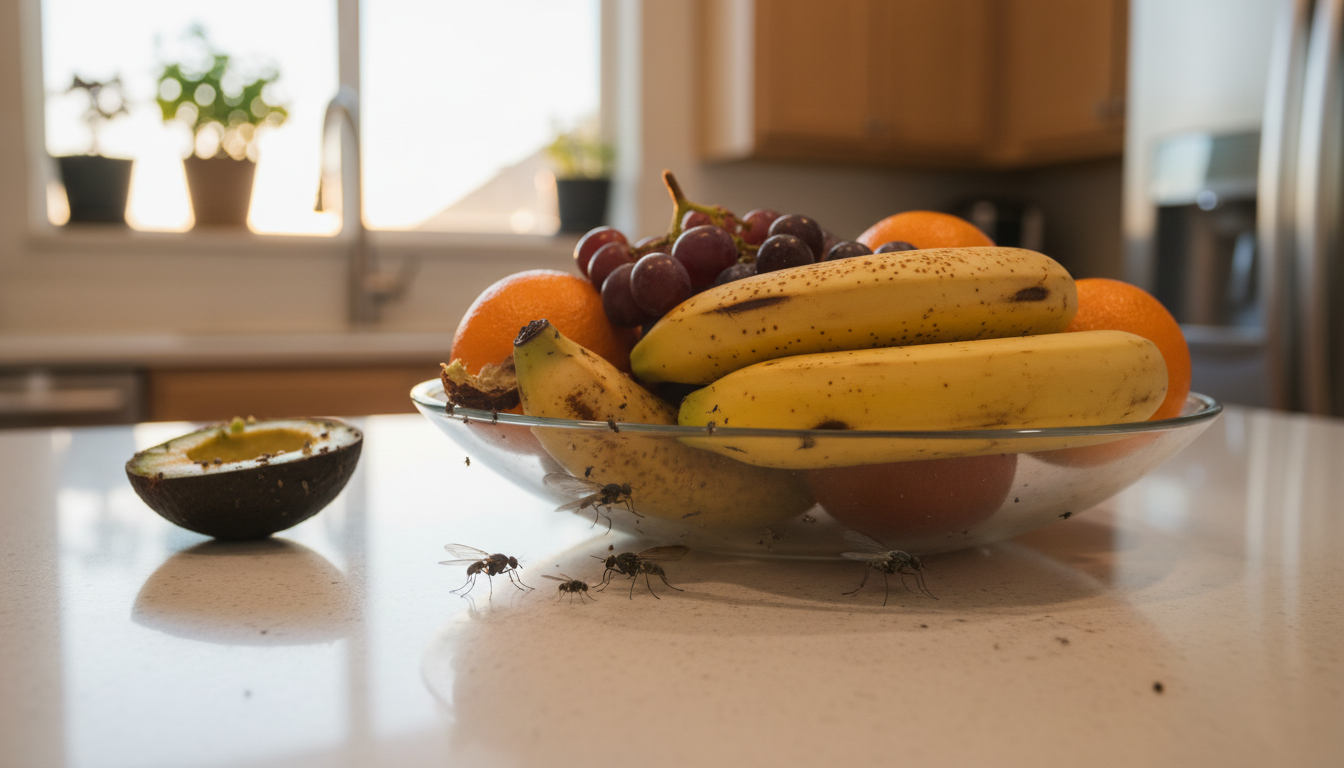 découvrez 10 astuces naturelles efficaces pour éliminer les moucherons dans votre cuisine et retrouver un espace propre et sain sans utiliser de produits chimiques.