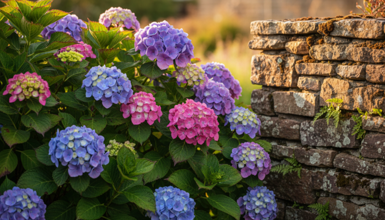 découvrez où planter un hortensia pour qu'il s'épanouisse pleinement : conseils sur la distance idéale par rapport au mur et l'exposition optimale au soleil.