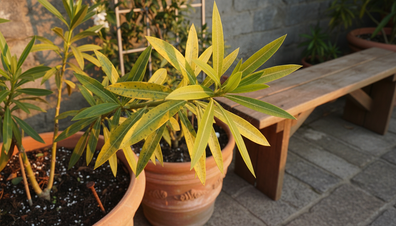 découvrez les causes des feuilles jaunes chez le laurier rose, ainsi que les traitements efficaces et les solutions pour préserver la santé de votre plante.