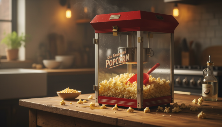 découvrez notre sélection des meilleures machines à pop-corn pour profiter d'une expérience cinéma à domicile inoubliable avec des popcorns éclatants et savoureux.