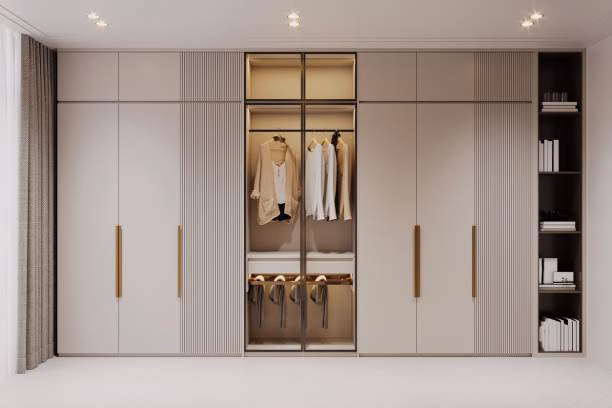 meuble dressing sur mesure verticalité portes
