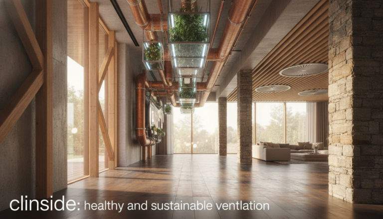 clinside propose des solutions de ventilation saine et durable pour un air intérieur purifié et respectueux de l'environnement.