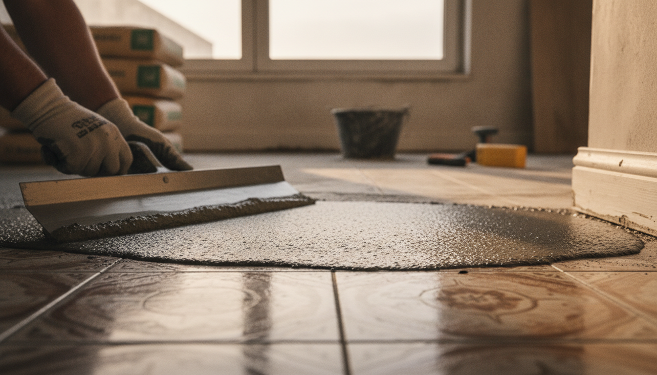 apprenez comment faire un ragréage sur du carrelage facilement grâce à notre guide étape par étape, pour obtenir une surface lisse et prête à recevoir votre revêtement.