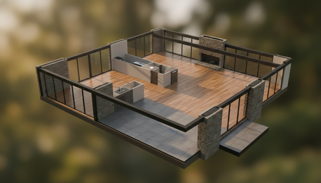 découvrez des plans de maison 4 chambres alliant modernité et convivialité, avec des idées d'agencements fonctionnels pour toute la famille.