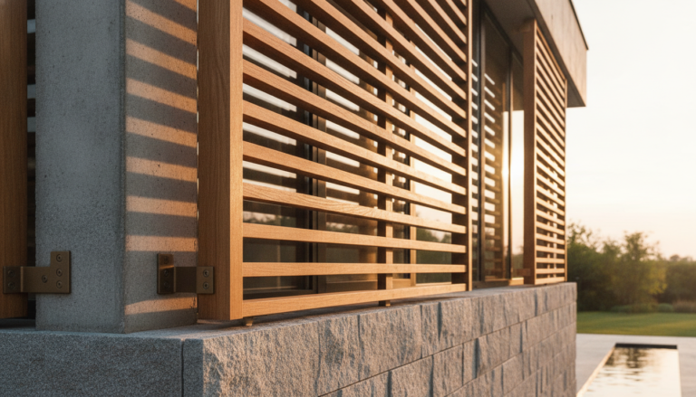 découvrez nos brise-soleil en bois alliant protection thermique naturelle et élégance pour vos façades. améliorez le confort de votre habitat tout en préservant votre intimité avec une solution écologique et esthétique.