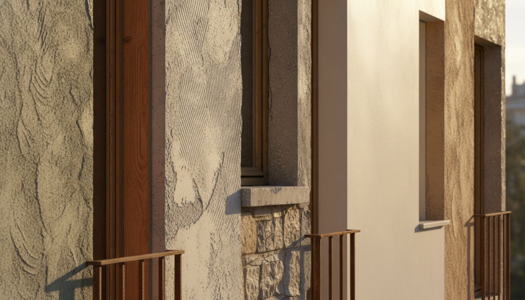 découvrez nos textures d'enduit à la chaux avec finitions talochée, grattée ou lissée pour sublimer et protéger vos façades avec élégance et durabilité.